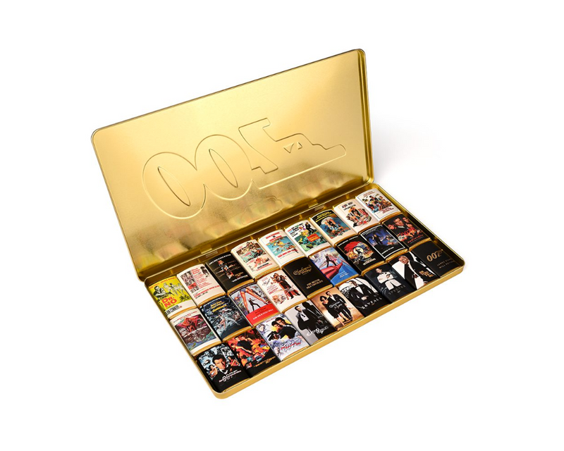 James Bond 007 Mini Milk Chocolate Collectors Tins