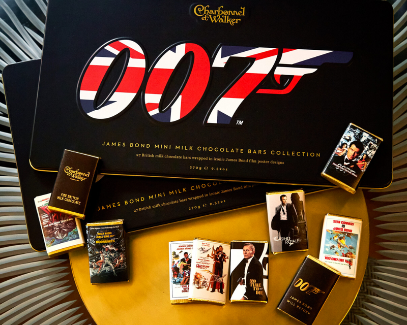 James Bond 007 Mini Milk Chocolate Collectors Tins