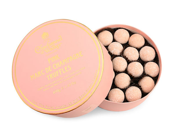 Luxury Pink Marc de Champagne Truffles 650g