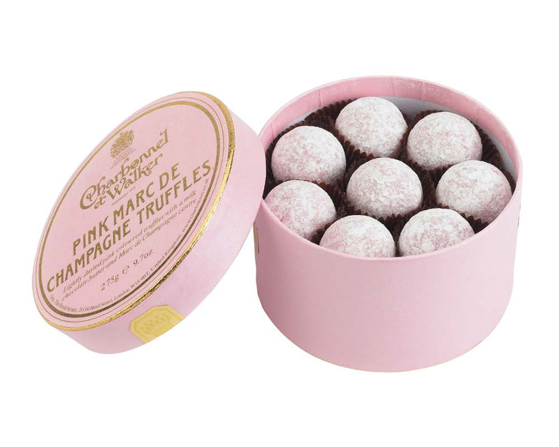 Pink Marc de Champagne Chocolate Truffles 275g