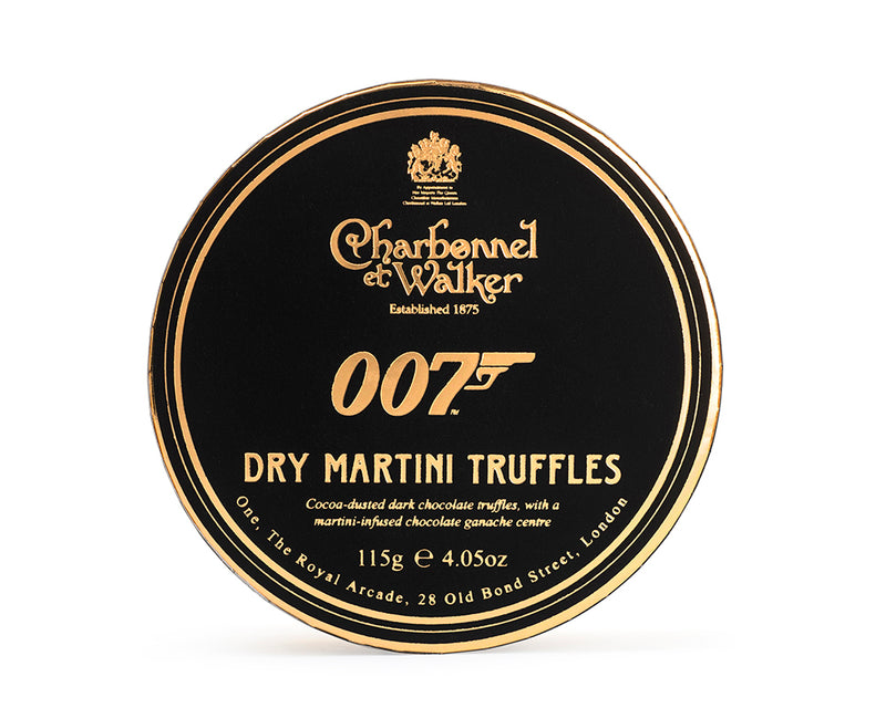 James Bond 007 Dry Martini Truffles