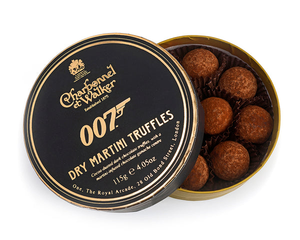 James Bond 007 Dry Martini Truffles