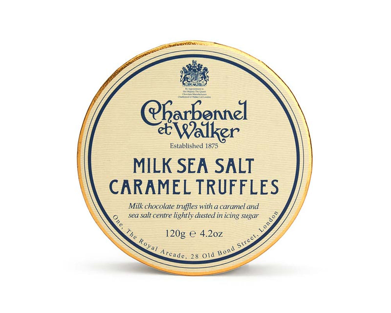 Milk Sea Salt Caramel Chocolate Truffles