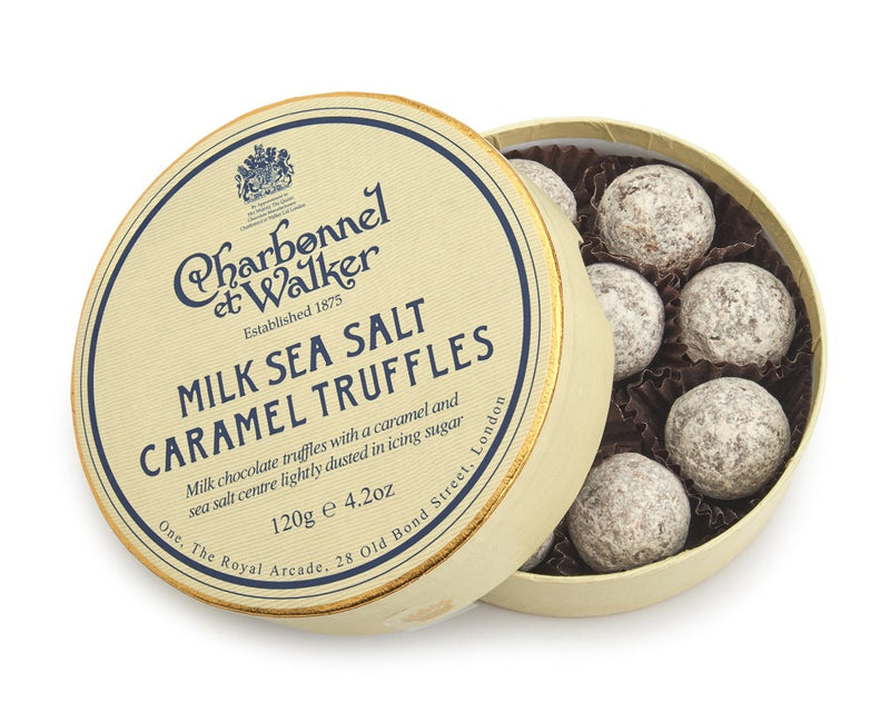 Milk Sea Salt Caramel Chocolate Truffles